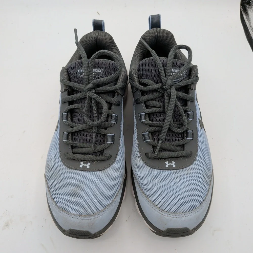 Under Armour Charged Assert 8 Womens Running Shoes Gray 3021972-402 Size 10.5